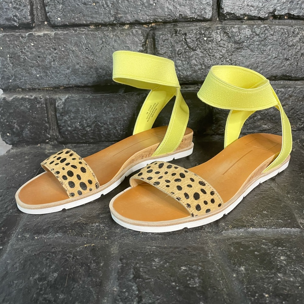 Dolce Vida Women’s Vivian Sandals Neon Cheetah